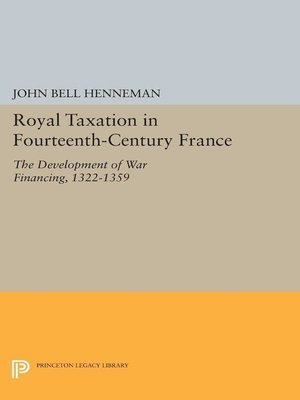 cover image of Royal Taxation in Fourteenth-Century France
